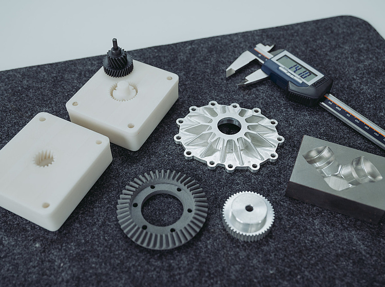 Simply3D Bauteile schön angeordnet 